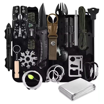 31 in 1 Outdoor Emergency Survival Gear Kit Camping Tactical Tools